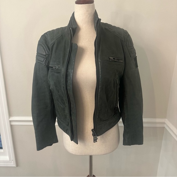 Belstaff leather jacket- Size 38